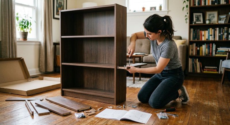 Bookcase Assembly in Littleton, CO