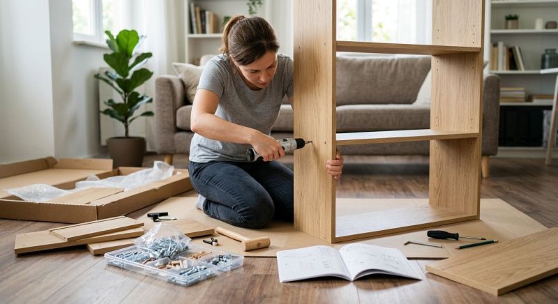 Bookshelf Assembly in Longmont, CO