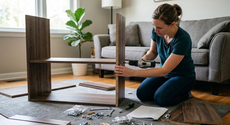 Bookshelf Assembly in Longmont, CO