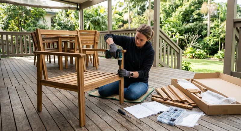 Deck Furniture Assembly in Alpharetta, GA