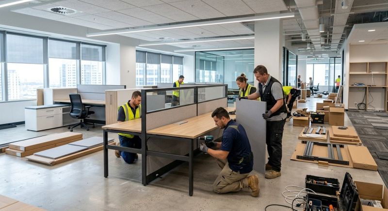 Office Furniture Installation in Overland Park, KS