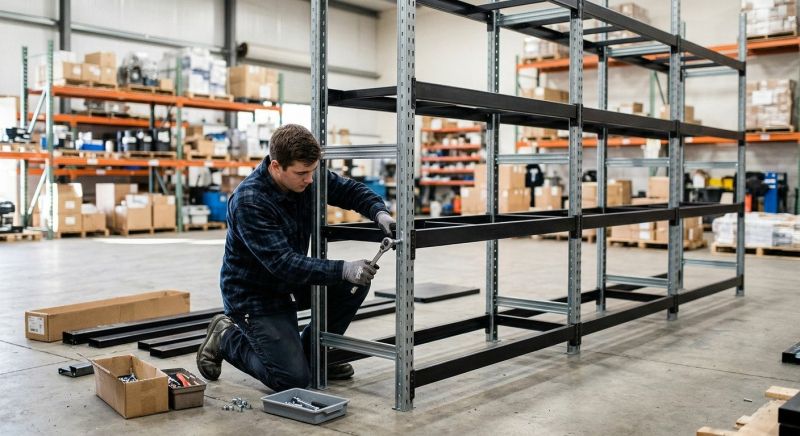 Shoe Rack Assembly in Olathe, KS