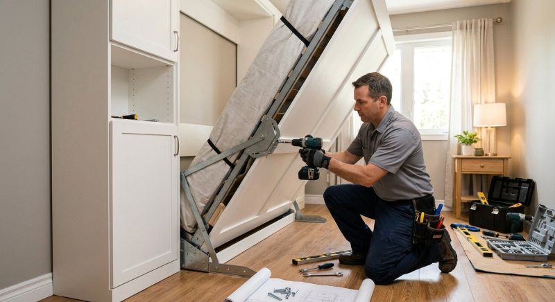 Fold Down Bed Installation